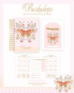 Escolar Adulto Teen - BORBOLETA MINIMALISTA - Imagem 3