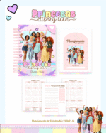 Escolar Adulto Teen - PRINCESAS DISNEY TEEN - Imagem 2
