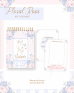 Kit Digital Floral Rosa e Colorido Gestante - Imagem 3