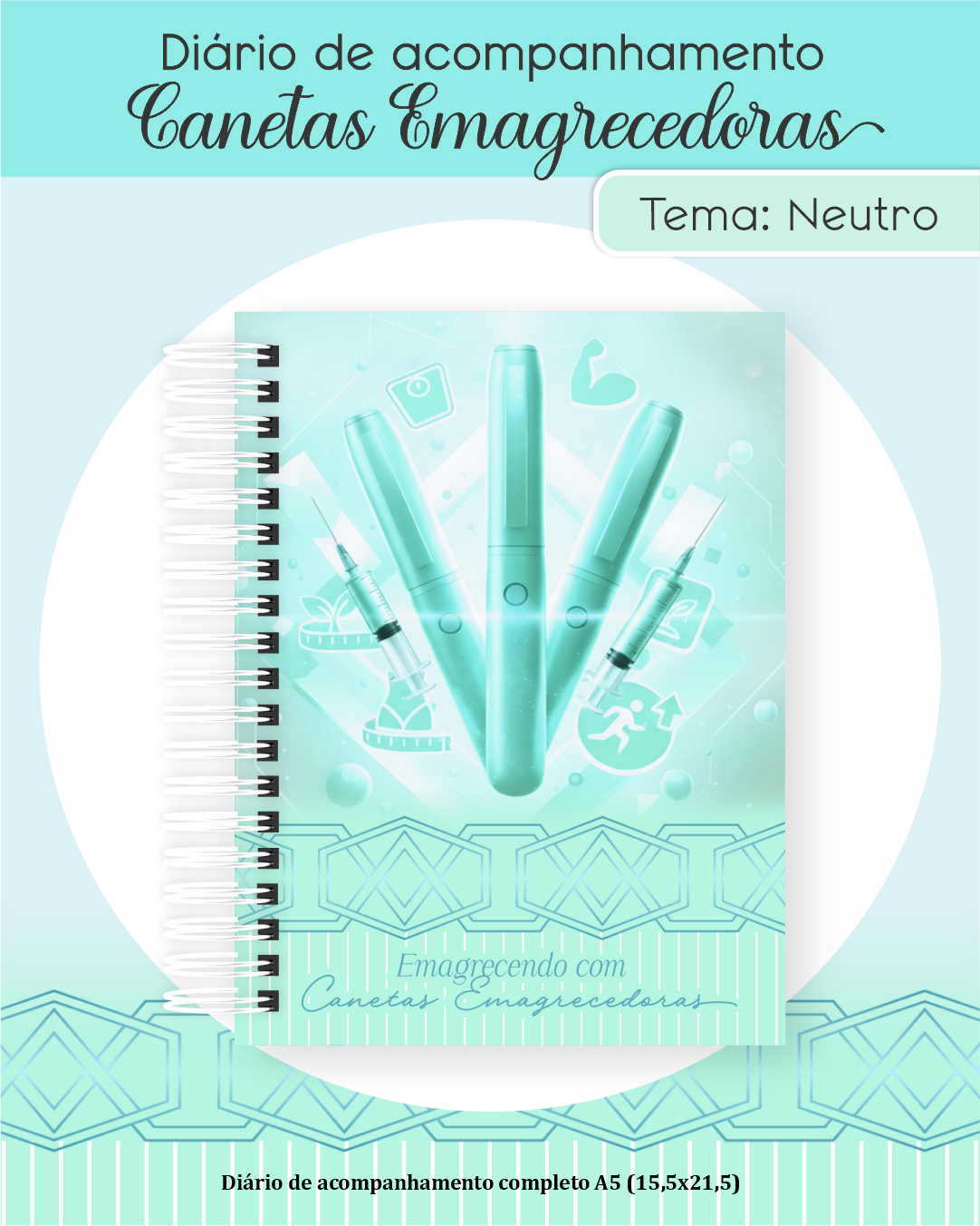 4) NEUTRA Encadernação Canetas Emagrecedoras - NEUTRA - Imagem 1