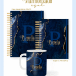 Escolar Adulto Teen - MARMORIZADO AZUL