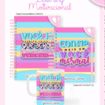 Escolar Adulto Teen - LETTERING MOTIVACIONAL 2
