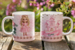 Arte Caneca PEQUENAS PRINCESAS - Imagem 5