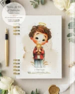 COMBO Arquivo digital Caderno A5 Católico+ 8 capas e miolo com versículos católicos - Imagem 7