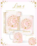 Escolar Adulto Teen - LUA E ESTRELAS