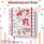 Agenda Datada A5 Coleção Strawberry and Goose