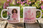 Arte Caneca PEQUENAS PRINCESAS - Imagem 11