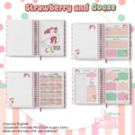 Agenda Datada A5 Coleção Strawberry and Goose - Imagem 3