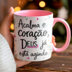 Arte Caneca Lettering Floral Frases - Imagem 5