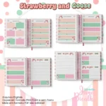 Agenda Datada A5 Coleção Strawberry and Goose - Imagem 2