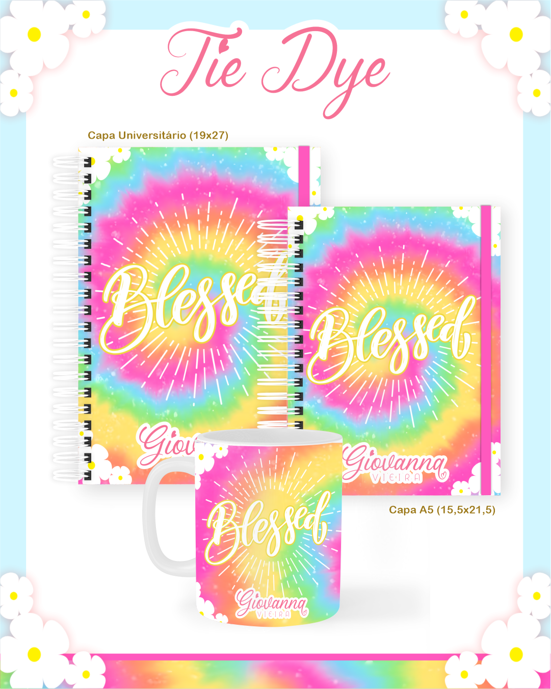 9) TYE DYE Escolar Adulto Teen - TYE DYE - Imagem 1