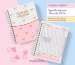 Agendamento Datado 2026 Rosa (arquivo digital)