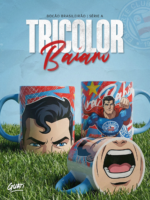 Arte Canecas Bocão Mascotes Série A - Imagem 4