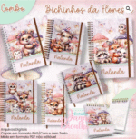 COMBO Bichinhos da Floresta Menina