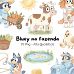 Kit digital Bluey na Fazenda