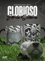 Arte Canecas Bocão Mascotes Série A - Imagem 6