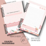 CADERNO DE ANOTAÇÕES - COLEÇÃO PROFESSORAS