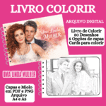 LIVRO COLORIR UMA LINDA MULHER - Imagem 3