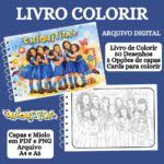 LIVRO COLORIR CHIQUITITAS - Imagem 3