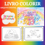 LIVRO COLORIR URSINHOS CARINHOSOS - Imagem 3