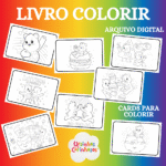 LIVRO COLORIR URSINHOS CARINHOSOS - Imagem 2