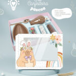 ARQUIVO DE CORTE, KIT CONFEITEIRO DE PÁSCOA CAPIVARA