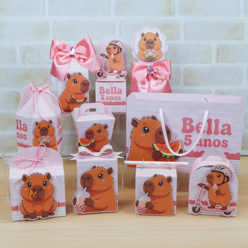 Capivara Menina - Coletiva Festa Pronta