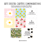 Arte Digital Cartões Comemorativos