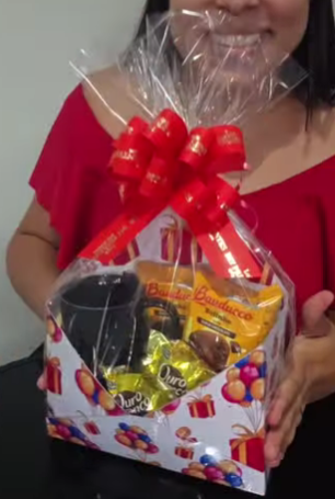 Caixa Envelope G Aniversário