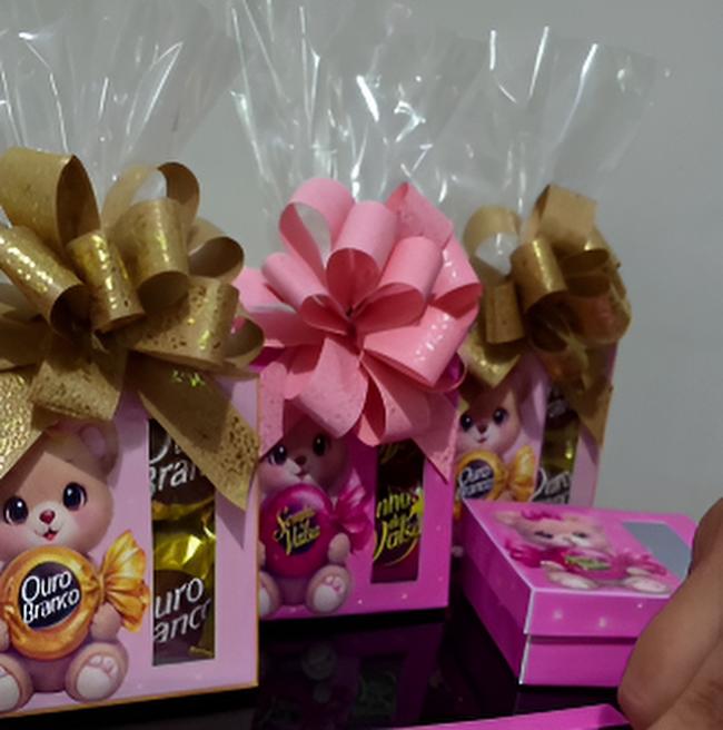 Caixinha Para 4 bombons sonho de valsa Arquivo Digital - Caixinha Para 4 bombons sonho de valsa - Imagem 1