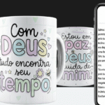 Arte Canecas Salmo do dia