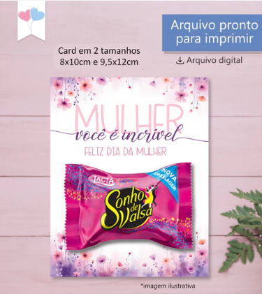 Arquivo Digital - Card Dia da Mulher