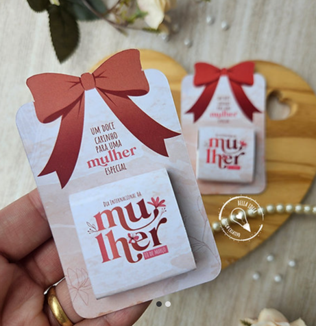 Cartao Cacau Show - Arquivo Dia da Mulher