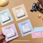 Card com chocolatinho - Páscoa