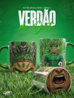 Arte Canecas Bocão Mascotes Série A - Imagem 7