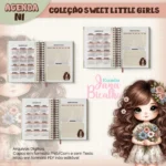Agenda Escolar A5 Coleção Sweet Little Girls N1 - Imagem 2