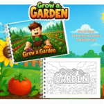 KIT DIGITAL LIVRO PARA COLORIR - Grow a Garden