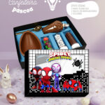ARQUIVO DE CORTE KIT CONFEITEIRO DE PÁSCOA / HOMEM ARANHA