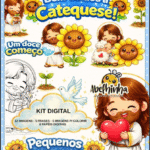KIT DIGITAL - PEQUENOS GIRASSÓIS Boas-vindas à Catequese