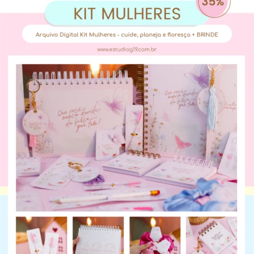 KIT MULHER ORGANIZADA