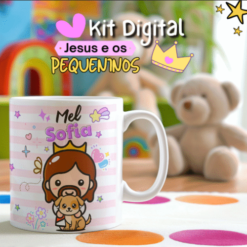 Kit Digital "Jesus e os Pequeninos"