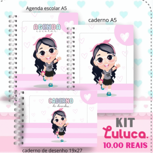 Kit Luluca escolar