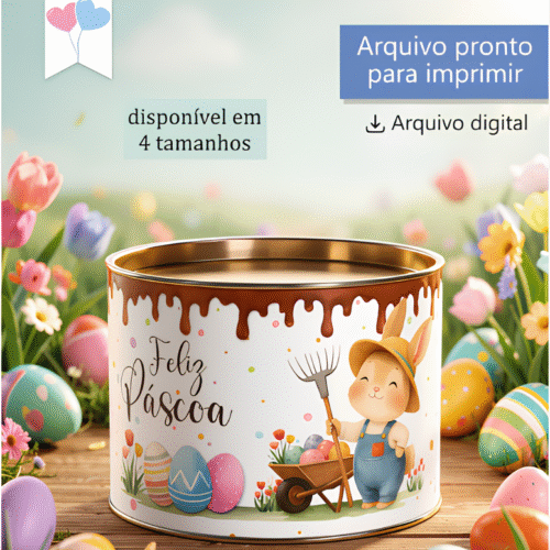 Rótulo Tubolata Páscoa