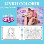 LIVRO COLORIR CARINHA DE ANJO - Imagem 3