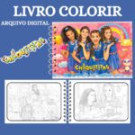 LIVRO COLORIR CHIQUITITAS