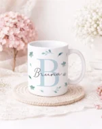 Pacote de Artes Canecas Alfabeto Floral - Imagem 4