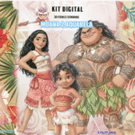 KIT DIGITAL Moana Aquarela
