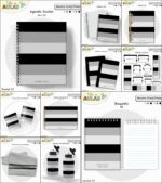 Volta às Aulas - NEUTRO CINZA PRETO