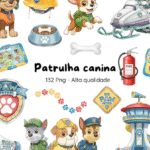 Kit digital Patrulha Canina