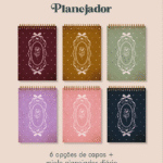 Planejador Diário Coleção Laços & Rosas